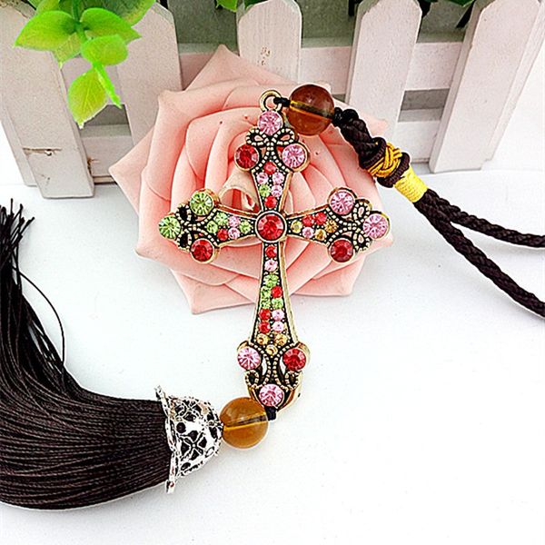 metal and crystal diamond cross jesus christian car rearview mirror car pendant styling accessories decoration
metal and crystal diamond cross jesus christian car rearview mirror car pendant styling accessories decoration