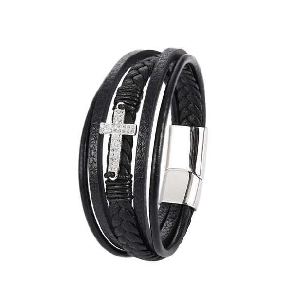 real leather bracelets bangles stainless steel accessories and another 4layers genuine leather men's bangles punk lucky gift for your l, Golden;silver
real leather bracelets bangles stainless steel accessories and another 4layers genuine leather men's bangles punk lucky gift for your l, Golden;silver