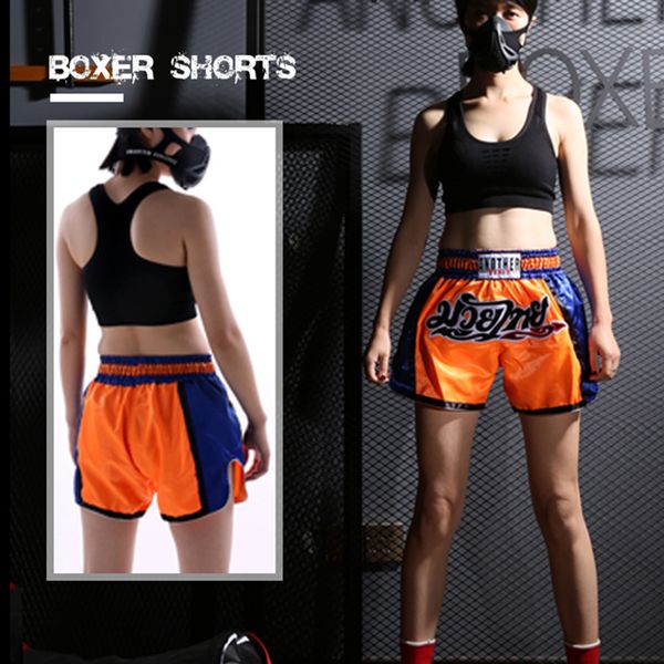 muay thai shorts professional sanda clothing kids competition training fighting short pants girls boys boxing trunks, Blue
muay thai shorts professional sanda clothing kids competition training fighting short pants girls boys boxing trunks, Blue