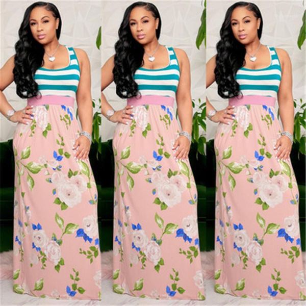 loose floral print dress women panelled printed dress summer fashion casual round neck vest suspender dress designer female, Black;gray
loose floral print dress women panelled printed dress summer fashion casual round neck vest suspender dress designer female, Black;gray