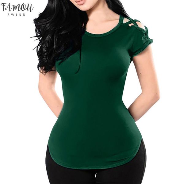 2020 summer bandage v neck fashion women cold shoulder slim tee ladies shirt casual short sleeve blouse female blus, White
2020 summer bandage v neck fashion women cold shoulder slim tee ladies shirt casual short sleeve blouse female blus, White