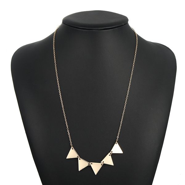 hello miss fashion simple geometric mosaic triangle necklace temperament wild necklace new women's jewelry, Golden;silver
hello miss fashion simple geometric mosaic triangle necklace temperament wild necklace new women's jewelry, Golden;silver