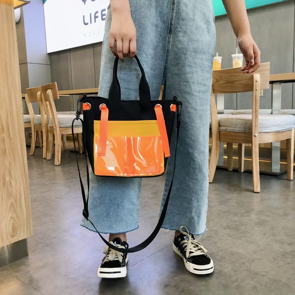 summer fashion 2019 casual women fashion stitching color canvas street style tote handbag shoulder small square simple bag
summer fashion 2019 casual women fashion stitching color canvas street style tote handbag shoulder small square simple bag