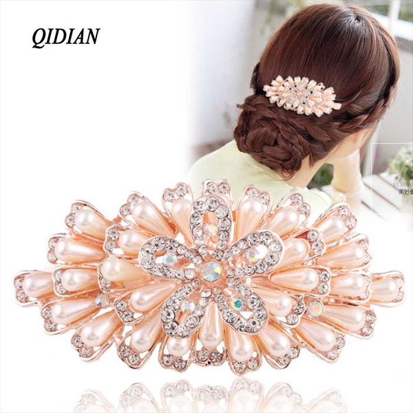 qidian manufacturer rhinestone pearl large hairpin crystal hairpin five-pointed star clip korean version horizontal clip hair, Golden;white
qidian manufacturer rhinestone pearl large hairpin crystal hairpin five-pointed star clip korean version horizontal clip hair, Golden;white
