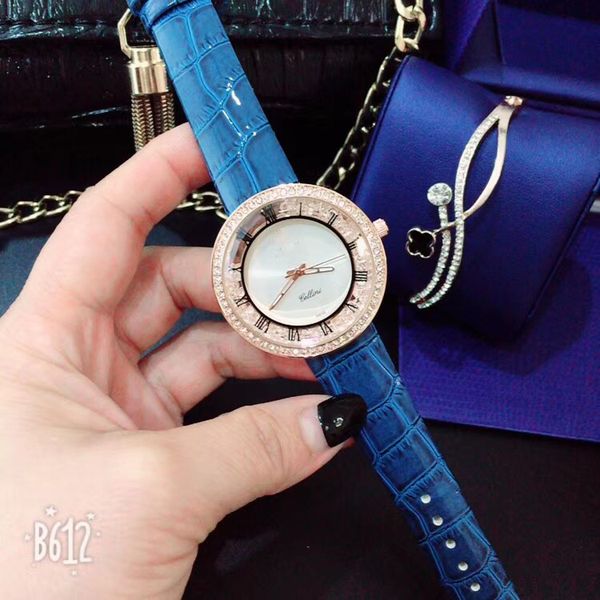 new luxury watch quartz movement wristwatches womens watches designer watch candy-colored leather strap ladies watch exquisite temperament, Slivery;brown
new luxury watch quartz movement wristwatches womens watches designer watch candy-colored leather strap ladies watch exquisite temperament, Slivery;brown