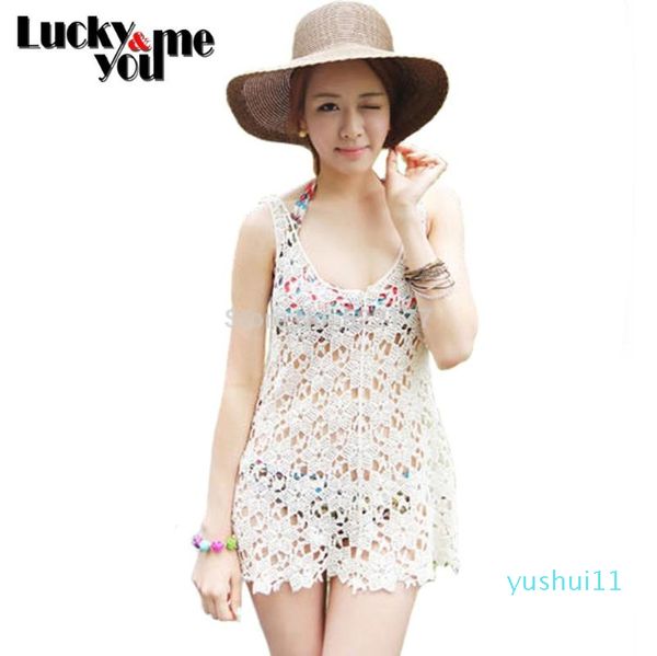 wholesale-new arrive women crochet beach wear beige swimwear bikini cover upss short dresses bikini pullover camisol sweater tank top
wholesale-new arrive women crochet beach wear beige swimwear bikini cover upss short dresses bikini pullover camisol sweater tank top
