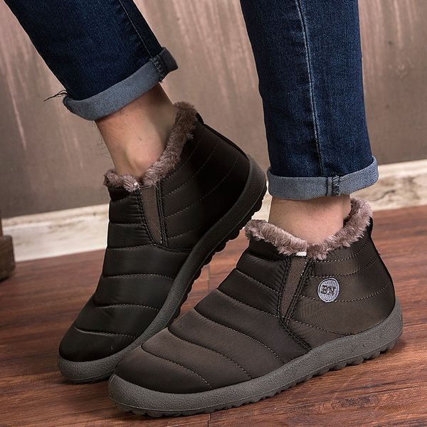 winter boots women 2018 winter warm cotton shoes waterproof cotton women's shoes snow boots botas mujer, Black
winter boots women 2018 winter warm cotton shoes waterproof cotton women's shoes snow boots botas mujer, Black