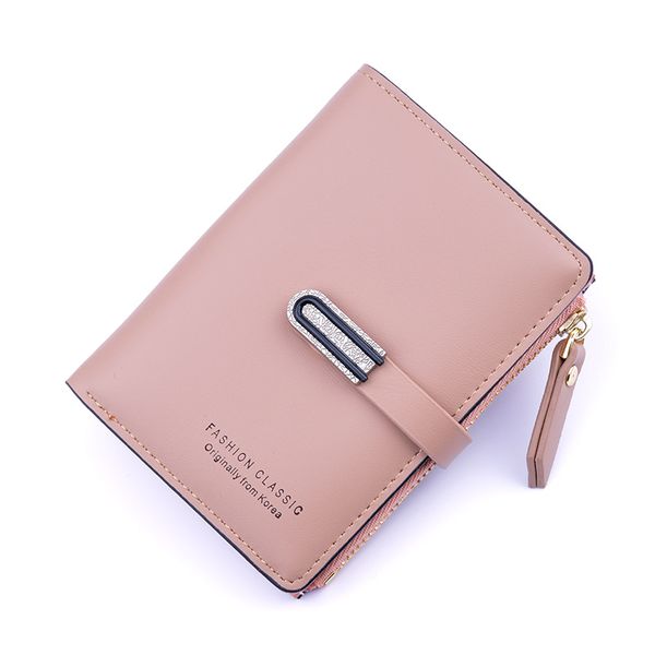 new women's purse women's short zipper buckle zero wallet korean student soft wallet thin fashionable small, Red;black
new women's purse women's short zipper buckle zero wallet korean student soft wallet thin fashionable small, Red;black