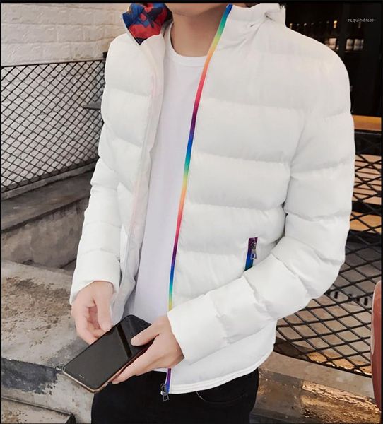 thick solid color long sleeve slim hooded mens coats fashion male designer outerwear with zipper winter mens down, Black
thick solid color long sleeve slim hooded mens coats fashion male designer outerwear with zipper winter mens down, Black
