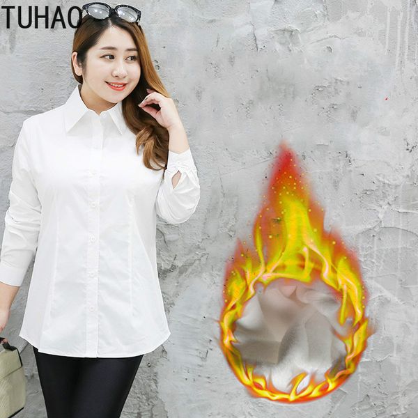 tuhao 10xl 9xl 8xl woman's blouse shirt 2019 women blouses long sleeve office lady pure color shirt work wear womens wm8, White
tuhao 10xl 9xl 8xl woman's blouse shirt 2019 women blouses long sleeve office lady pure color shirt work wear womens wm8, White