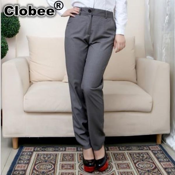 deporte women pants 2019 oversized official wear women suits summer autumn long pants high waist straight pencil m277, Black;white
deporte women pants 2019 oversized official wear women suits summer autumn long pants high waist straight pencil m277, Black;white