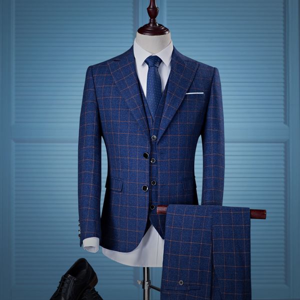 suit set three-piece suit (coat + trousers + vest) men's business england plaid casual studio married dress large size 4xl, White;black
suit set three-piece suit (coat + trousers + vest) men's business england plaid casual studio married dress large size 4xl, White;black