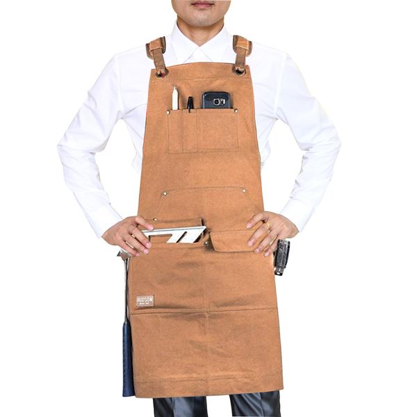men women wear resistant oilproof tool storage electrician work apron adjustable strap waterproof cross back with pocket canvas
men women wear resistant oilproof tool storage electrician work apron adjustable strap waterproof cross back with pocket canvas