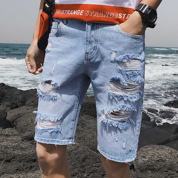 мужские джинсовые шорты new hole denim street style джинсы мужчины корейской версии рыхлых trend повседневный прямой длина колена, Blue
мужские джинсовые шорты new hole denim street style джинсы мужчины корейской версии рыхлых trend повседневный прямой длина колена, Blue