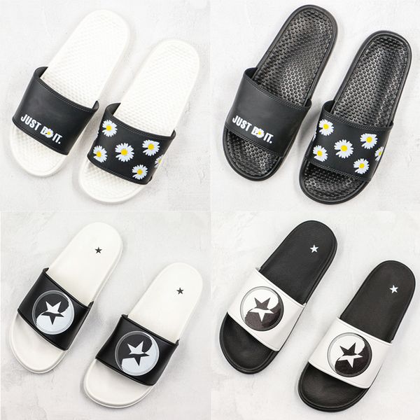 2020 new sandals daisy beach sandal letter slippers print designer slippers black white summer flip flops casual shoes chaussures 36-45
2020 new sandals daisy beach sandal letter slippers print designer slippers black white summer flip flops casual shoes chaussures 36-45