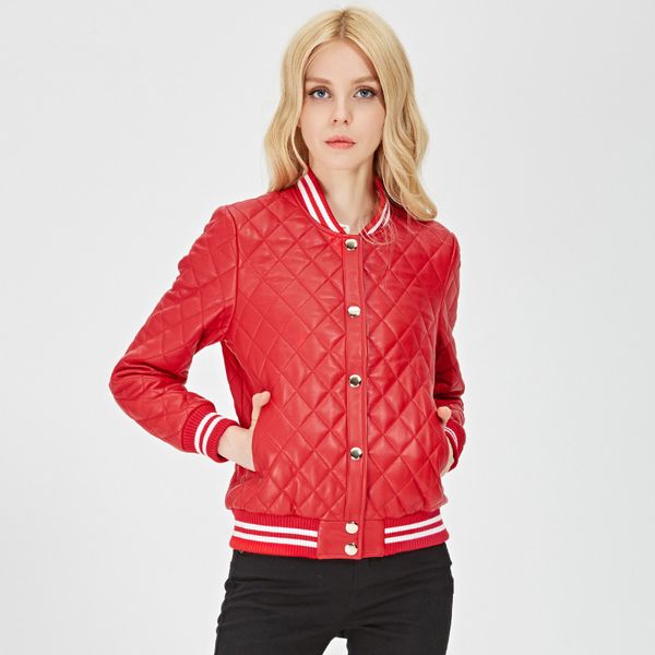 real leather jacket winter jacket women clothes 2019 sheepskin coat female streetwear baseball down jackets chaqueta mujer y3487, Black
real leather jacket winter jacket women clothes 2019 sheepskin coat female streetwear baseball down jackets chaqueta mujer y3487, Black