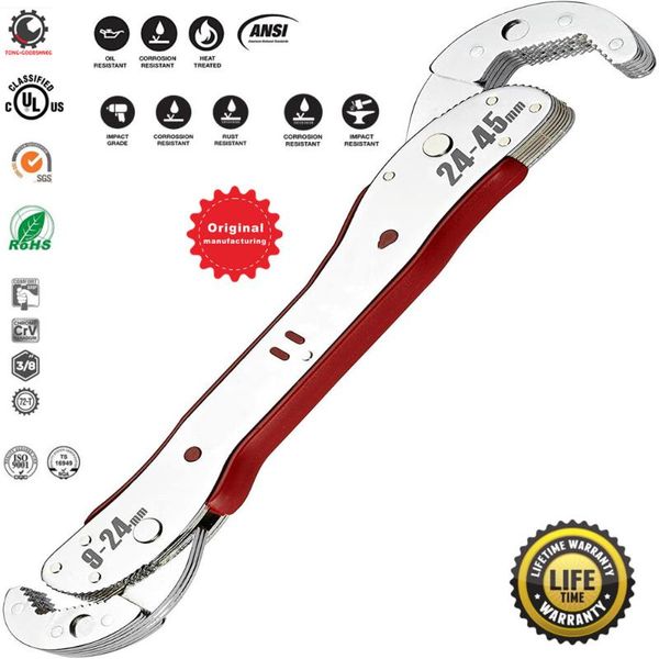 universal magic wrench 9-45mm adjustable multi-function spanner tools universal wrench set pipe home hand tool plumbers repair
universal magic wrench 9-45mm adjustable multi-function spanner tools universal wrench set pipe home hand tool plumbers repair
