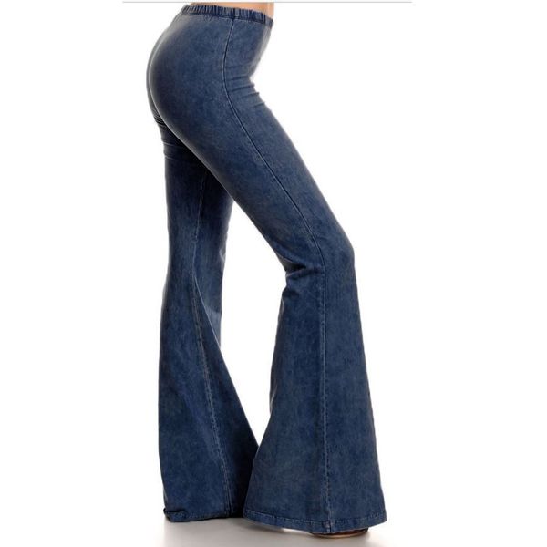 flare jeans woman vintage elastic waist denim pant strech trousers high waist jeans casual women slim streetwear femme h30, Blue
flare jeans woman vintage elastic waist denim pant strech trousers high waist jeans casual women slim streetwear femme h30, Blue