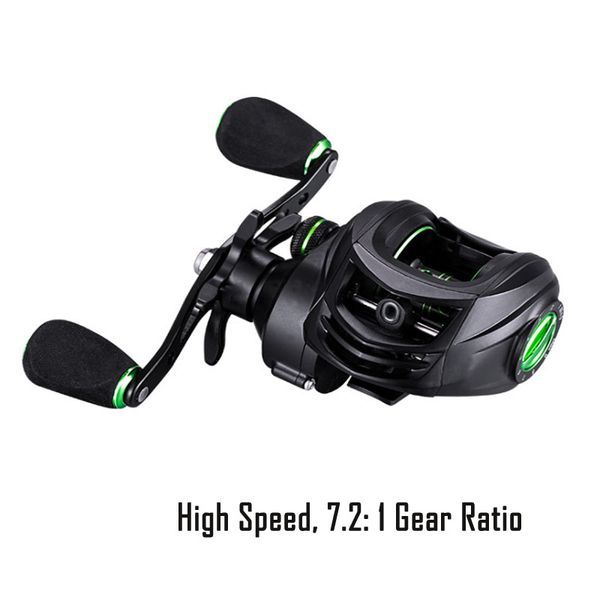 7.2:1 высокоскоростной baitcasting рыболовная катушка baitcaster свет колеса карп приманки соленой воды пресной воды слева правша лучшие деш
7.2:1 высокоскоростной baitcasting рыболовная катушка baitcaster свет колеса карп приманки соленой воды пресной воды слева правша лучшие деш