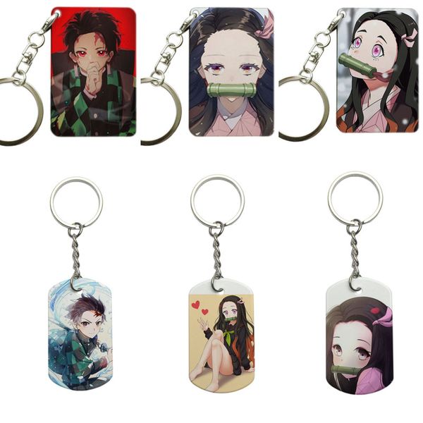 kimetsu no yaiba demon slayer decorative jewelry anime pendant keyring key chain, Silver
kimetsu no yaiba demon slayer decorative jewelry anime pendant keyring key chain, Silver