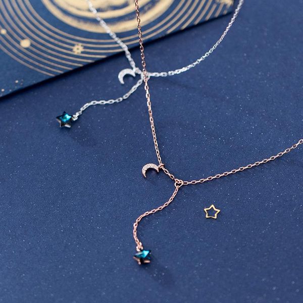 authentic 100% real. 925 sterling silver fine jewelry black blue star & cz moon crescent pendant "y" lariat necklace gtlx2097
authentic 100% real. 925 sterling silver fine jewelry black blue star & cz moon crescent pendant "y" lariat necklace gtlx2097