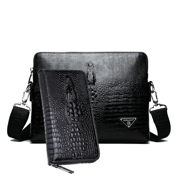 embossed alligator pattern men fashion messenger bag male business shoulder leather clutch wallet bag
embossed alligator pattern men fashion messenger bag male business shoulder leather clutch wallet bag