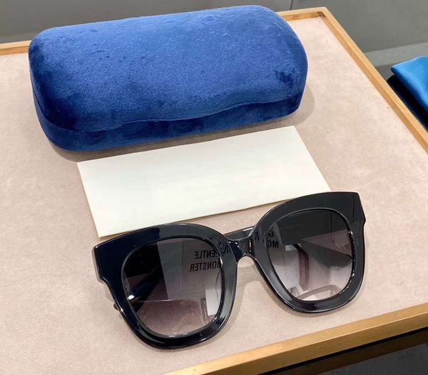 0208 oval square sunglasses black grey gradient lens 0208s sun glasses women sun glasses new with box, White;black
0208 oval square sunglasses black grey gradient lens 0208s sun glasses women sun glasses new with box, White;black