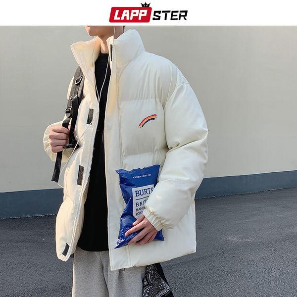 lappster men rainbow thick bubble coat 2019 parka mens streetwear hip hop winter jackets coats male warm korean puffer jackets, Black
lappster men rainbow thick bubble coat 2019 parka mens streetwear hip hop winter jackets coats male warm korean puffer jackets, Black