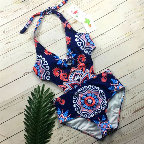 women swimsuit floral one piece swimsuit push-up padded bikini backless swimwear halter bikini monokini swimsuit beachwear, White;black
women swimsuit floral one piece swimsuit push-up padded bikini backless swimwear halter bikini monokini swimsuit beachwear, White;black