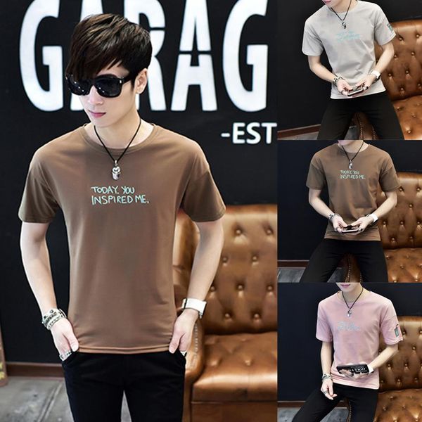 men t shirt casual mens fashion 2019 summer style loose short sleeve man's creative fun print t-shirts designer letter, White;black
men t shirt casual mens fashion 2019 summer style loose short sleeve man's creative fun print t-shirts designer letter, White;black