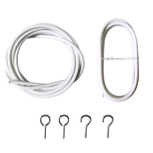 4m household pvc spring curtain rope white plastic coated curtain rope replaceable curtain accessories
4m household pvc spring curtain rope white plastic coated curtain rope replaceable curtain accessories