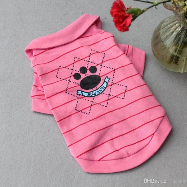 Dog Pet Doggy Apparel Dog Polo Cool Puppy T-Shirts Clothes Pet Clothing Supply Stripe T-shirt Summer Sport Apparel In Stock Fast Dispatch
Dog Pet Doggy Apparel Dog Polo Cool Puppy T-Shirts Clothes Pet Clothing Supply Stripe T-shirt Summer Sport Apparel In Stock Fast Dispatch