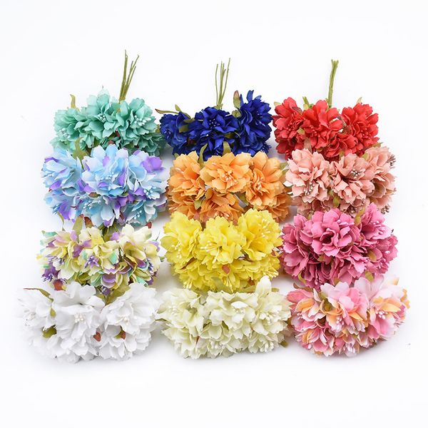 6pcs artificial flowers silk carnation scrapbooking decorative flowers wreaths diy gifts box christmas decor for home wedding
6pcs artificial flowers silk carnation scrapbooking decorative flowers wreaths diy gifts box christmas decor for home wedding