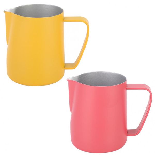 600ml stainless steel milk frothing cup jug pitcher latte art for home coffee shop use milk frother jugs
600ml stainless steel milk frothing cup jug pitcher latte art for home coffee shop use milk frother jugs