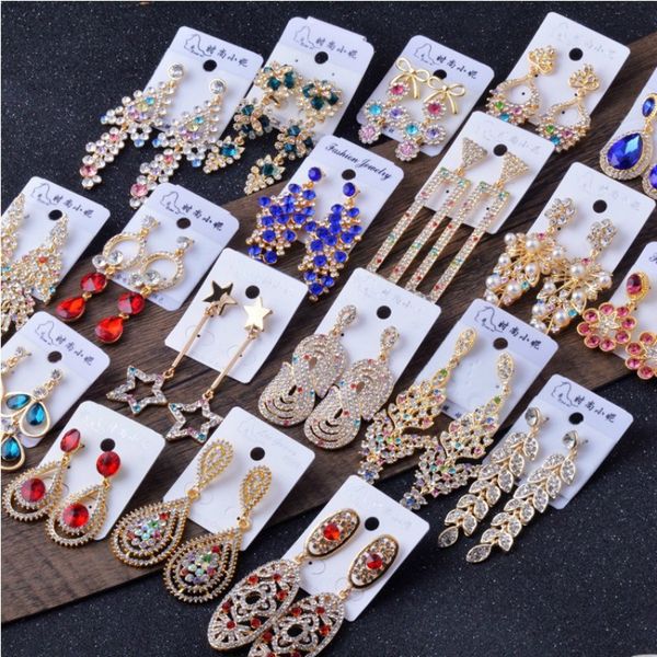 fashion simulated pearl crystal flower drop earrings for women bride wedding party earrings gift wholesale 12 pairs mixed lot cx200606, Golden
fashion simulated pearl crystal flower drop earrings for women bride wedding party earrings gift wholesale 12 pairs mixed lot cx200606, Golden