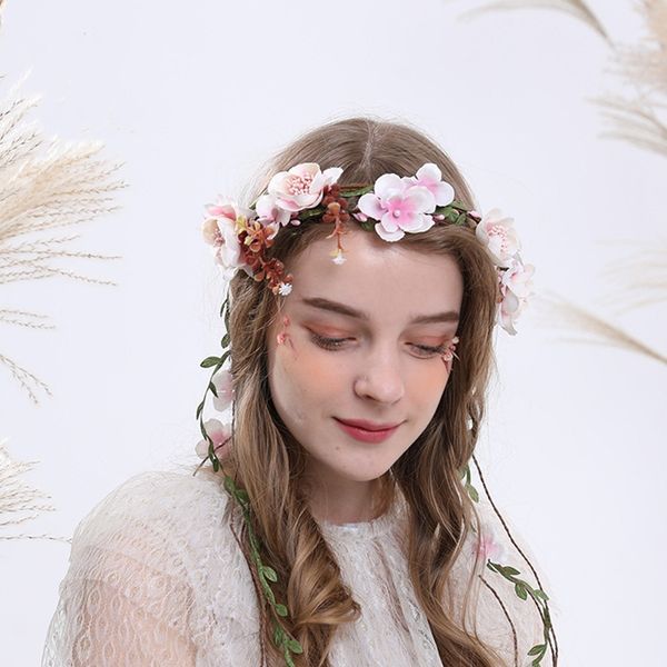 hiyong sell elastic hairband girls flower crown wedding headdress flower adjustable size for mori girl, Golden;white
hiyong sell elastic hairband girls flower crown wedding headdress flower adjustable size for mori girl, Golden;white