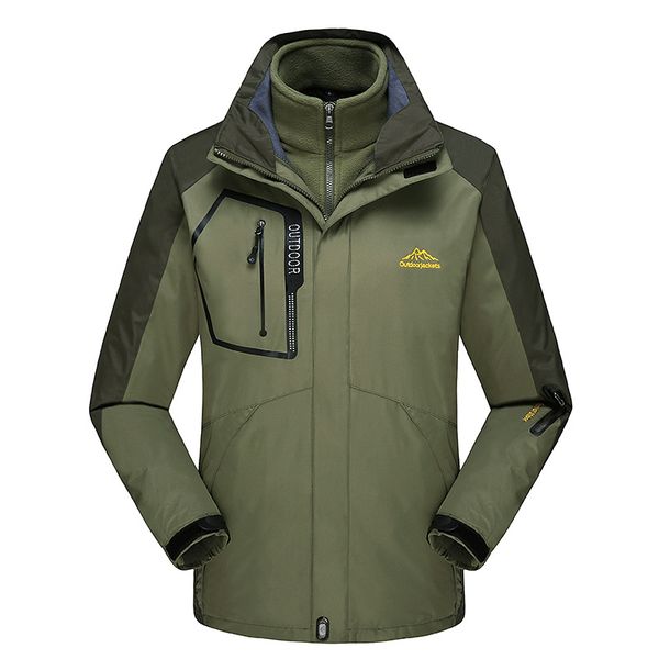 Men's Outdoor Raincoat Jacket Color Panel Fleece Two-Piece Set Three-in-One Mountaineering COUPLE'S Plus-sized Ski Suit Female
Men's Outdoor Raincoat Jacket Color Panel Fleece Two-Piece Set Three-in-One Mountaineering COUPLE'S Plus-sized Ski Suit Female
