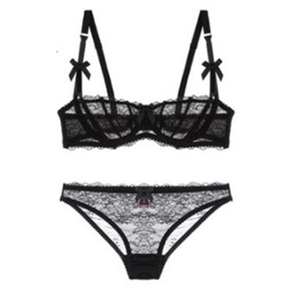 manufacturers direct selling europe and america lace ultra-thin-transparent 1/2 half cup bra set wholesale, Red;black
manufacturers direct selling europe and america lace ultra-thin-transparent 1/2 half cup bra set wholesale, Red;black
