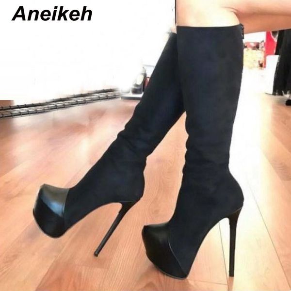 aneikeh ladies platform boots womens heels shoes 17cm heel long boots platform heels women knee high nightclub high, Black
aneikeh ladies platform boots womens heels shoes 17cm heel long boots platform heels women knee high nightclub high, Black