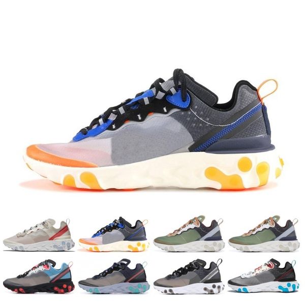 Epic React Element 87 Undercover Men Women Running Shoes Green Black Designer Sneakers Sports Mens presto Trainers Chausseures36-45
Epic React Element 87 Undercover Men Women Running Shoes Green Black Designer Sneakers Sports Mens presto Trainers Chausseures36-45