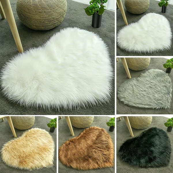 carpet floor multicolored bedroom wool carpet fluffy rugs heart-shaped 90x70cm dining room chair sofa decoration mat
carpet floor multicolored bedroom wool carpet fluffy rugs heart-shaped 90x70cm dining room chair sofa decoration mat