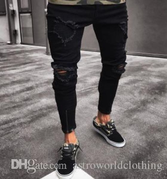 19ss mens designer jeans 2019 spring black ripped distressed holes design jean pencil pants pockets hommes pantalones, Blue
19ss mens designer jeans 2019 spring black ripped distressed holes design jean pencil pants pockets hommes pantalones, Blue