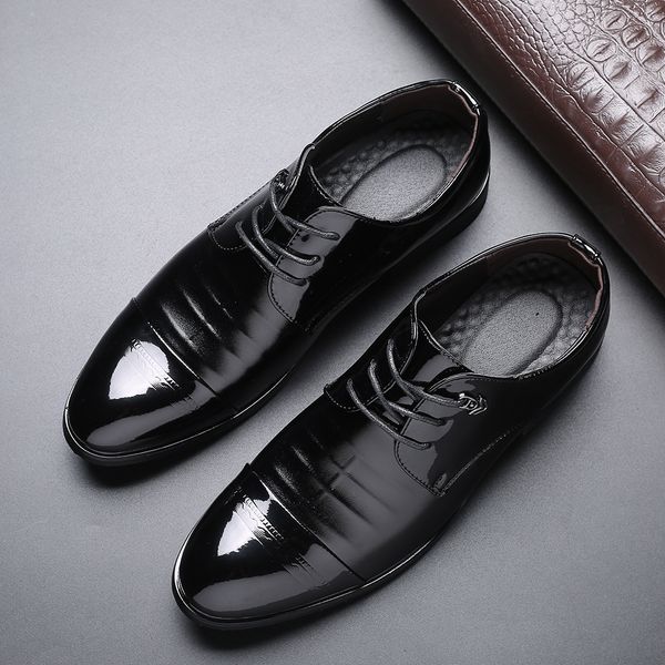 large size 48 elegant men wedding shoes formal business shoes fashion pointed toe oxford flats black lace up leather
large size 48 elegant men wedding shoes formal business shoes fashion pointed toe oxford flats black lace up leather