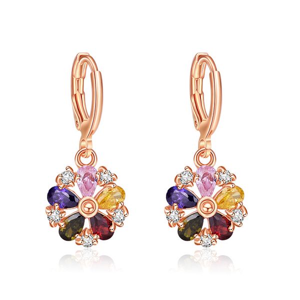 10prs luckyshine new wedding jewelry rose gold color colorful cubic zirconia gemstone dangle earrings for holiday wedding party, Silver
10prs luckyshine new wedding jewelry rose gold color colorful cubic zirconia gemstone dangle earrings for holiday wedding party, Silver