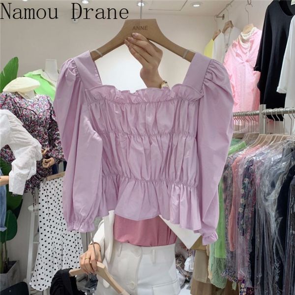южная корея тондэмун 2020 новая площадь воротник slim-fit puff рукавом пуловер рубашка женская короткие высоты western style top, White
южная корея тондэмун 2020 новая площадь воротник slim-fit puff рукавом пуловер рубашка женская короткие высоты western style top, White