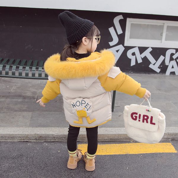 girls medium-small children's cotton clothes korean-style western style baby thick mid-length down cotton cotton-padded clothes, Blue;gray
girls medium-small children's cotton clothes korean-style western style baby thick mid-length down cotton cotton-padded clothes, Blue;gray