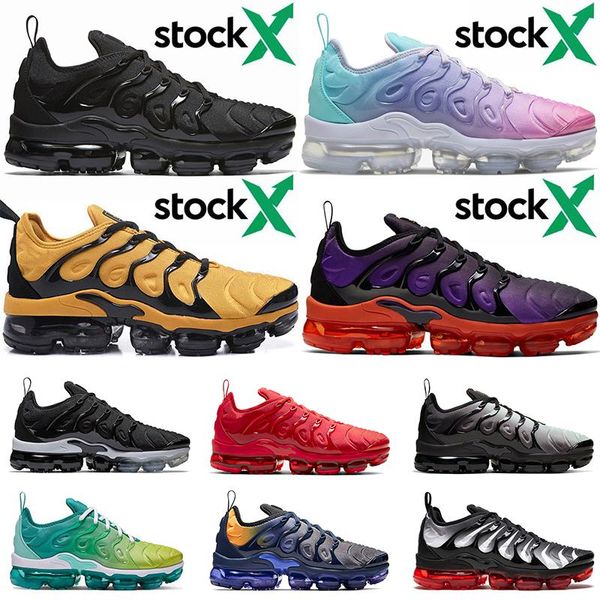 2020 stock x tn plus midnight navy black volt mens running shoes cushion sports sneakers mens trainers size 36-46
2020 stock x tn plus midnight navy black volt mens running shoes cushion sports sneakers mens trainers size 36-46