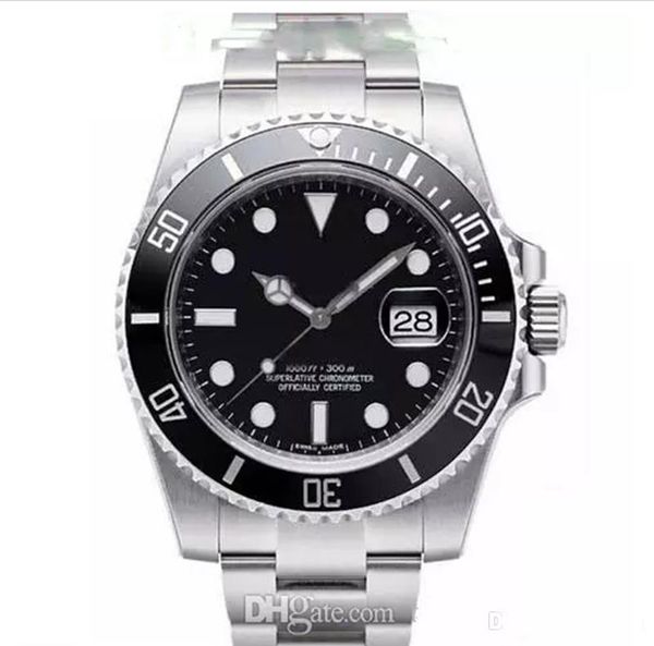2019 Ceramic Bezel Mens Mechanical glide smooth Stainless Steel Automatic Movement Watches Sports watch Self-wind Watch Wristwatches
2019 Ceramic Bezel Mens Mechanical glide smooth Stainless Steel Automatic Movement Watches Sports watch Self-wind Watch Wristwatches