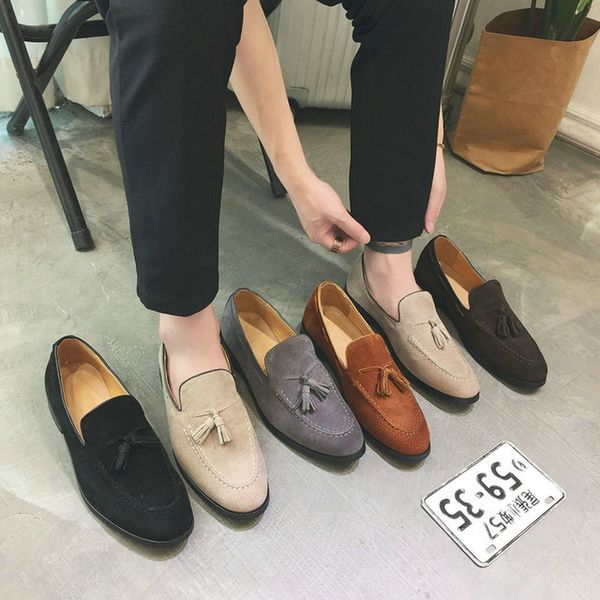 men's casual shoes moccasins suede leather flats zapatos hombre loafers footwear driving lazy flats shoes big size 48 a57-45, Black
men's casual shoes moccasins suede leather flats zapatos hombre loafers footwear driving lazy flats shoes big size 48 a57-45, Black