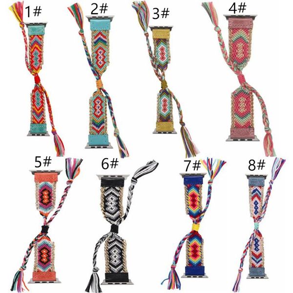 Bohemian Weave Кожа для Apple, часы группы 38мм 42мм 40мм 44мм Замена ремешок Браслет для iWatch Series 4 3 2 1
Bohemian Weave Кожа для Apple, часы группы 38мм 42мм 40мм 44мм Замена ремешок Браслет для iWatch Series 4 3 2 1